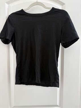 Cotton Citizen Black Crewneck Tee